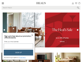 'heals.com' screenshot