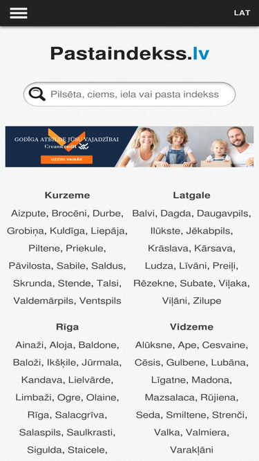 pastaindekss.lv
