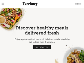 'territoryfoods.com' screenshot