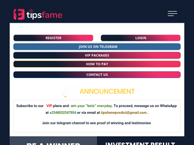 'tipsfame.com' screenshot