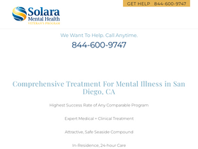 'solaramentalhealth.com' screenshot