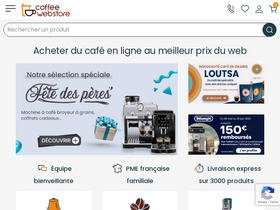 'coffee-webstore.com' screenshot