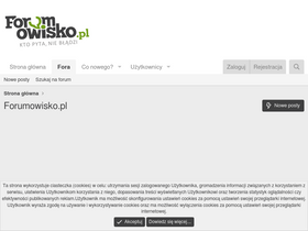 'forumowisko.pl' screenshot