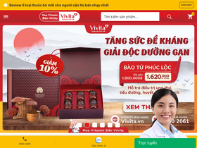 'vivita.vn' screenshot