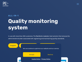 'pe-online.org' screenshot