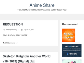 'animeshare.cf' screenshot