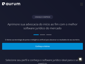 'aurum.com.br' screenshot