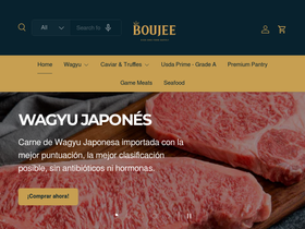 boujeefoodmarket.com homepage screenshot
