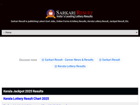 'sarkariresultsinfo.net' screenshot