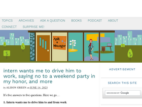 'askamanager.org' screenshot