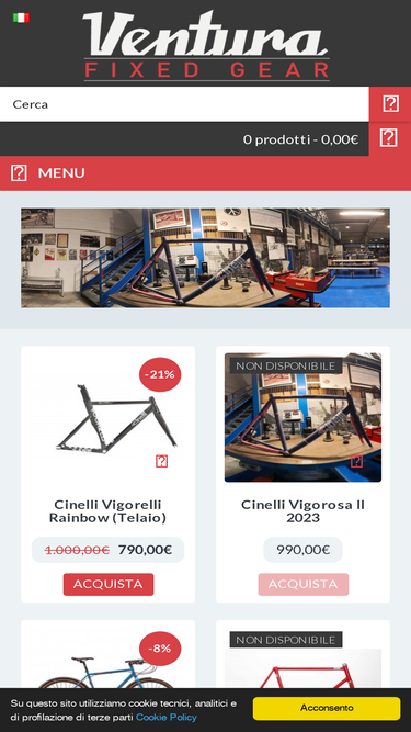 venturafixedgear.com