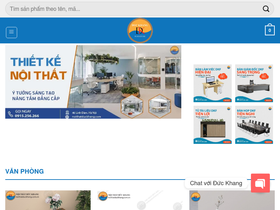 'noithatduckhang.com' screenshot