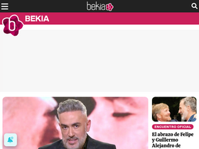 'bekia.es' screenshot