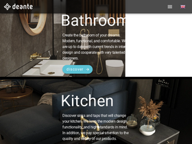 'deante.pl' screenshot
