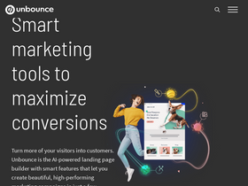 'unbounce.com' screenshot