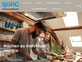xn--bisag-kchen-zhb.ch homepage screenshot