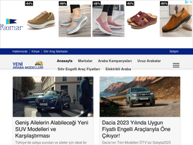 'yeniarabamodelleri.com' screenshot