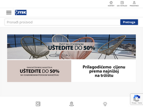 'jysk.me' screenshot