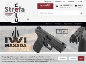 'strefacelu.pl' screenshot