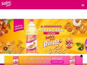 'sabrosano.com' screenshot