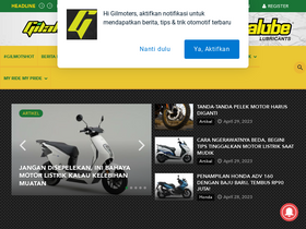 'gilamotor.com' screenshot