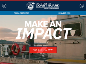 'gocoastguard.com' screenshot