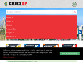 'crecisp.gov.br' screenshot