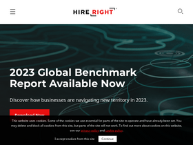 'hireright.com' screenshot