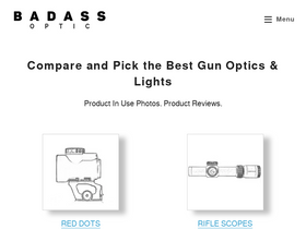 'badassoptic.com' screenshot