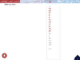 'americaoutloud.com' screenshot