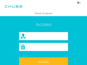 'chubbnet.com' screenshot
