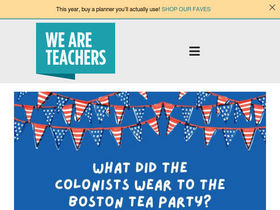 'weareteachers.com' screenshot