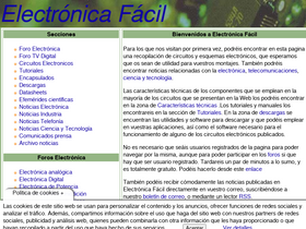 'electronicafacil.net' screenshot