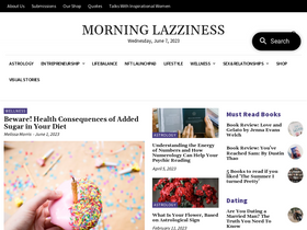 'morninglazziness.com' screenshot