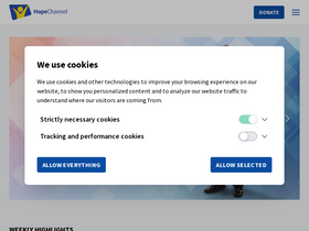 'hopetv.org' screenshot