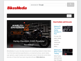 'bikesmedia.in' screenshot