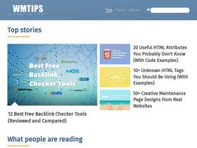 'wmtips.com' screenshot