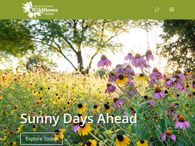 'wildflower.org' screenshot