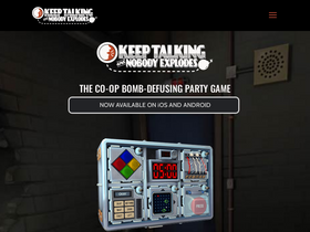 'keeptalkinggame.com' screenshot