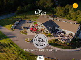 'labellewinery.com' screenshot
