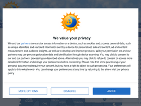 'vremea.net' screenshot