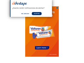 'eldestapeweb.com' screenshot