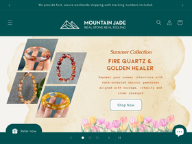 mountainjade.ca homepage screenshot