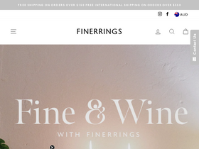 'finerrings.com' screenshot