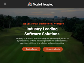 'totaleintegrated.com' screenshot