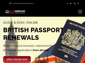 'ukabroad.net' screenshot