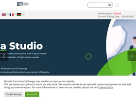 'nse.co.ke' screenshot