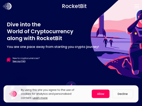 'rocketbit.io' screenshot