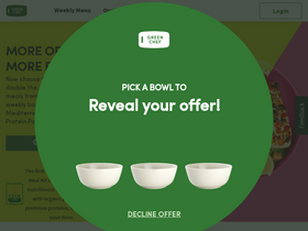 'greenchef.com' screenshot