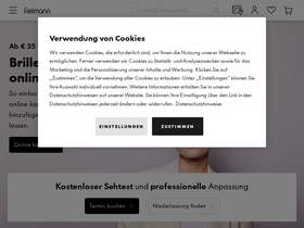 'fielmann.at' screenshot